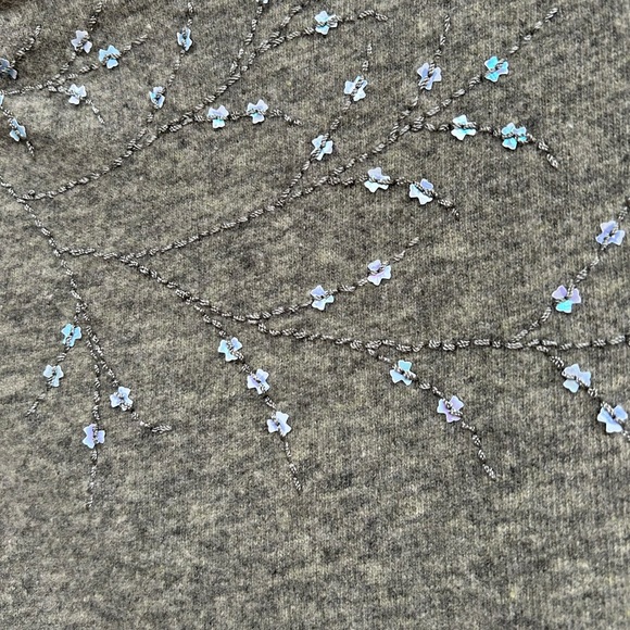 Fairycore flower sequin sweater set - Picture 7 of 11